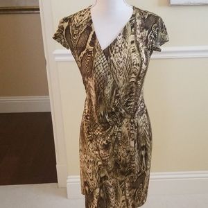 Cache animal print dress